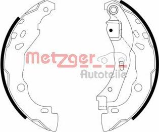 Metzger MG 968 - Bremsbackensatz alexcarstop-ersatzteile.com