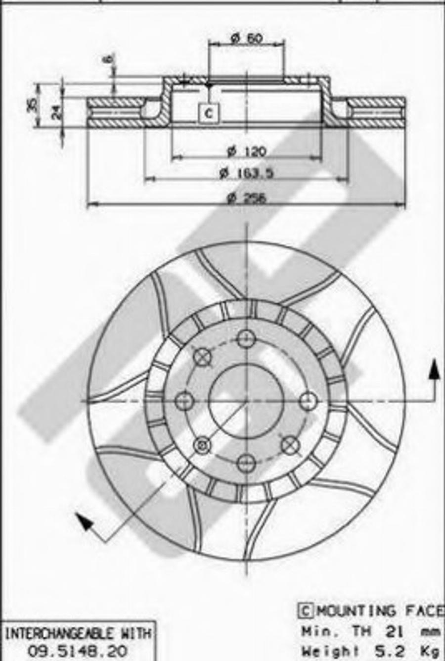 Metzger X24695 - Bremsscheibe alexcarstop-ersatzteile.com