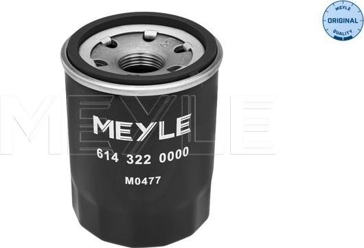 Meyle 614 322 0000 - Ölfilter alexcarstop-ersatzteile.com