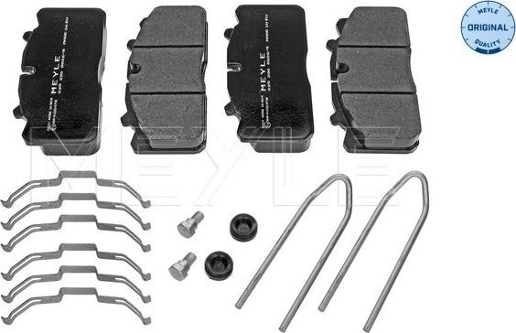 Meyle 025 290 8826/S - Bremsbelagsatz, Scheibenbremse alexcarstop-ersatzteile.com