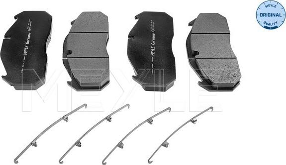 Meyle 025 291 1328 - Bremsbelagsatz, Scheibenbremse alexcarstop-ersatzteile.com