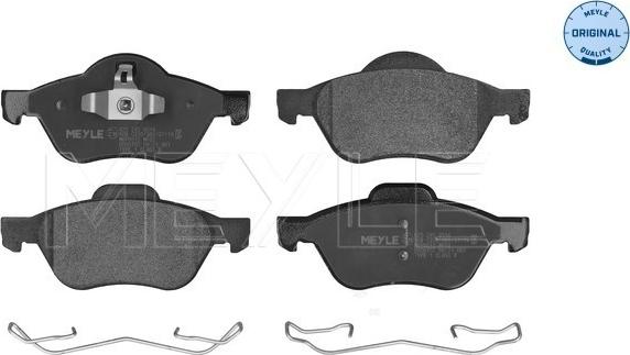 Meyle 025 245 3518 - Bremsbelagsatz, Scheibenbremse alexcarstop-ersatzteile.com