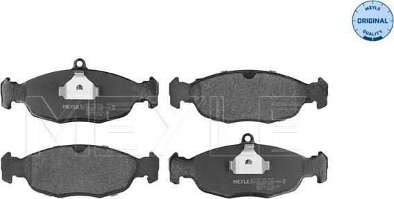 Meyle 025 205 4716 - Bremsbelagsatz, Scheibenbremse alexcarstop-ersatzteile.com