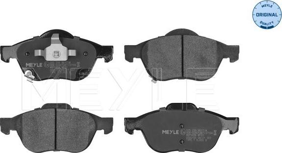 Meyle 025 239 9617/W - Bremsbelagsatz, Scheibenbremse alexcarstop-ersatzteile.com