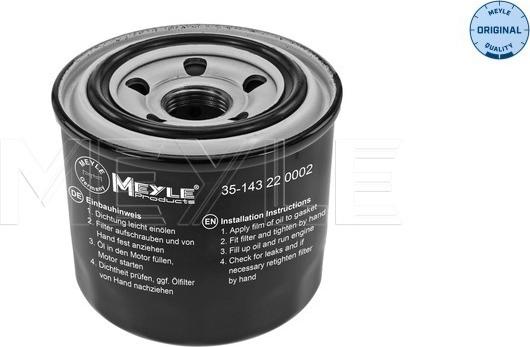 Meyle 35-14 322 0002 - Ölfilter alexcarstop-ersatzteile.com