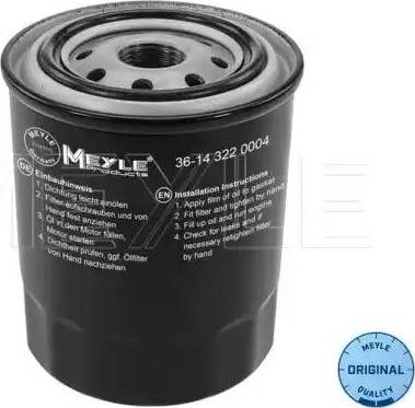 Meyle 36-14 322 0004 - Ölfilter alexcarstop-ersatzteile.com