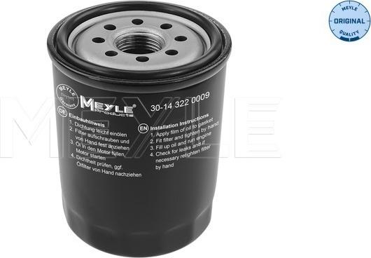 Meyle 30-14 322 0009 - Ölfilter alexcarstop-ersatzteile.com