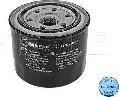 Meyle 30-14 322 0007 - Ölfilter alexcarstop-ersatzteile.com