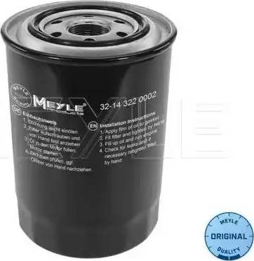 Meyle 32-14 322 0002 - Ölfilter alexcarstop-ersatzteile.com