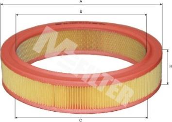 Mfilter A 123 - Luftfilter alexcarstop-ersatzteile.com