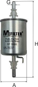 Mfilter DF 3566 - Kraftstofffilter alexcarstop-ersatzteile.com