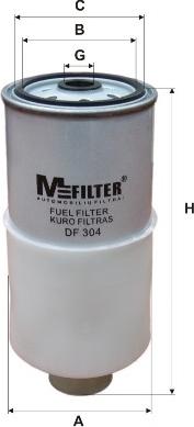 Mfilter DF 304 - Kraftstofffilter alexcarstop-ersatzteile.com