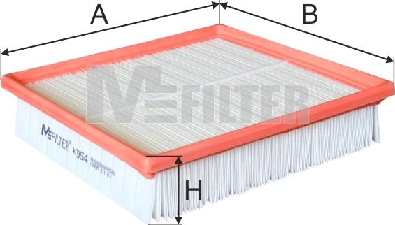 Mfilter K 954 - Filter, Innenraumluft alexcarstop-ersatzteile.com