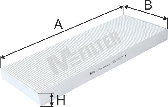 Mfilter K 9048 - Filter, Innenraumluft alexcarstop-ersatzteile.com