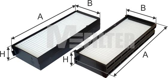 Mfilter K 9063-2 - Filter, Innenraumluft alexcarstop-ersatzteile.com