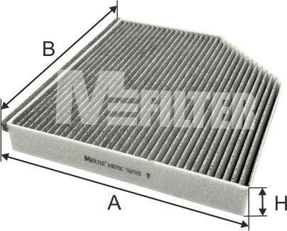 Mfilter K 9070C - Filter, Innenraumluft alexcarstop-ersatzteile.com