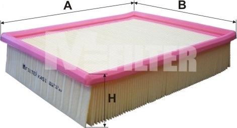 Mfilter K 451 - Luftfilter alexcarstop-ersatzteile.com