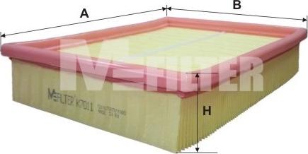 Mfilter K 7011 - Luftfilter alexcarstop-ersatzteile.com