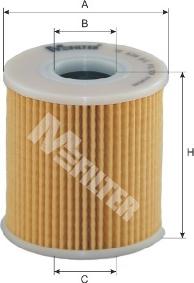 Mfilter TE 639 - Ölfilter alexcarstop-ersatzteile.com