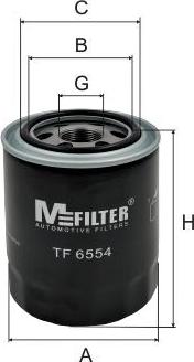 Mfilter TF 6554 - Ölfilter alexcarstop-ersatzteile.com