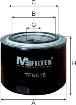 Mfilter TF6518 - Ölfilter alexcarstop-ersatzteile.com