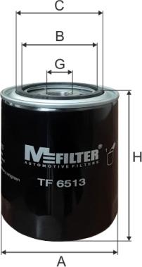 Mfilter TF 6513 - Ölfilter alexcarstop-ersatzteile.com