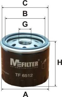 Mfilter TF 6512 - Ölfilter alexcarstop-ersatzteile.com