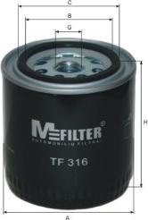 Mfilter TF 316 - Ölfilter alexcarstop-ersatzteile.com