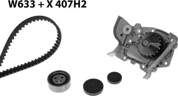 MGA 633K2 - Wasserpumpe + Zahnriemensatz alexcarstop-ersatzteile.com