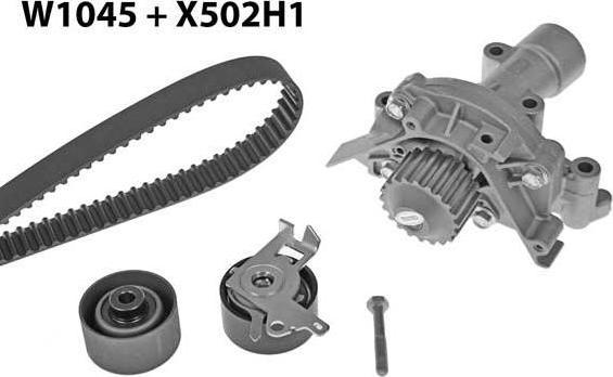 MGA 1045K1 - Wasserpumpe + Zahnriemensatz alexcarstop-ersatzteile.com