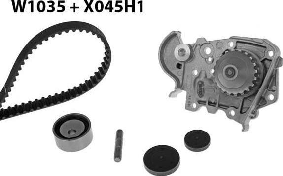 MGA 1035K1 - Wasserpumpe + Zahnriemensatz alexcarstop-ersatzteile.com