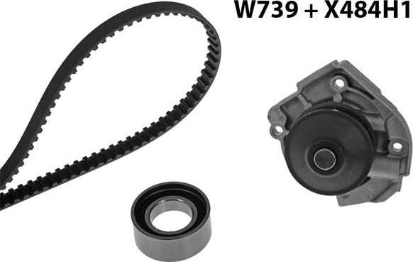 MGA 739K1 - Wasserpumpe + Zahnriemensatz alexcarstop-ersatzteile.com