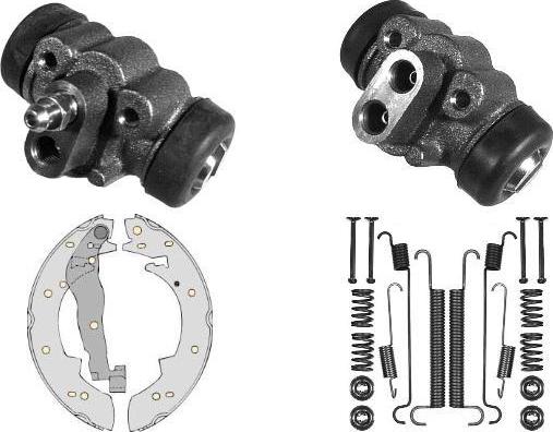 MGA K514954 - Bremsbackensatz alexcarstop-ersatzteile.com