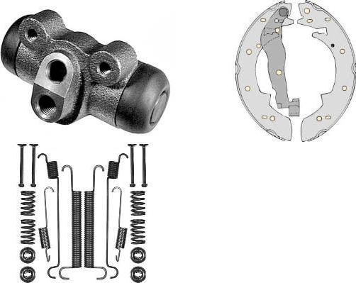 MGA K514413 - Bremsbackensatz alexcarstop-ersatzteile.com