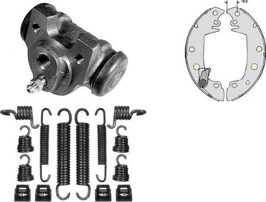 MGA K604106 - Bremsbackensatz alexcarstop-ersatzteile.com