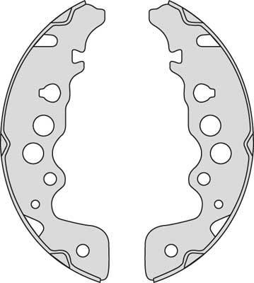 MGA M813 - Bremsbackensatz alexcarstop-ersatzteile.com