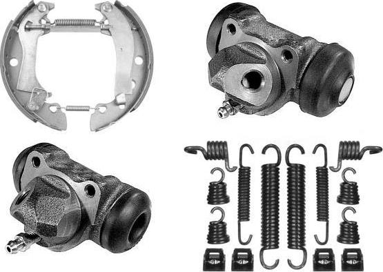 MGA PM604645 - Bremsbackensatz alexcarstop-ersatzteile.com