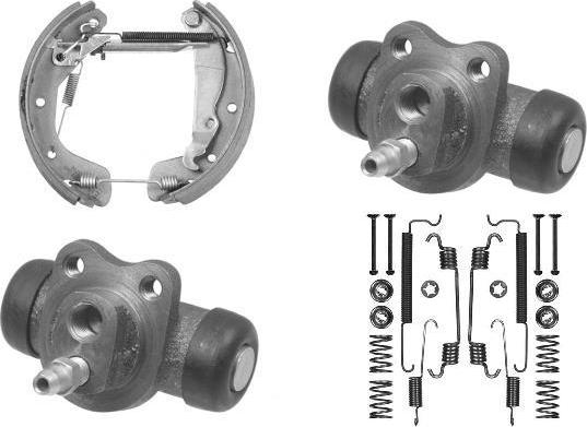 MGA PM681992 - Bremsbackensatz alexcarstop-ersatzteile.com