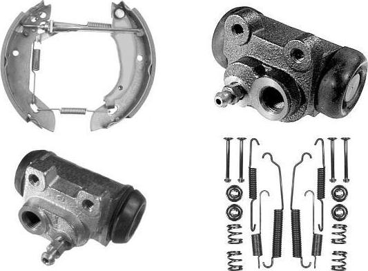 MGA PM624667 - Bremsbackensatz alexcarstop-ersatzteile.com