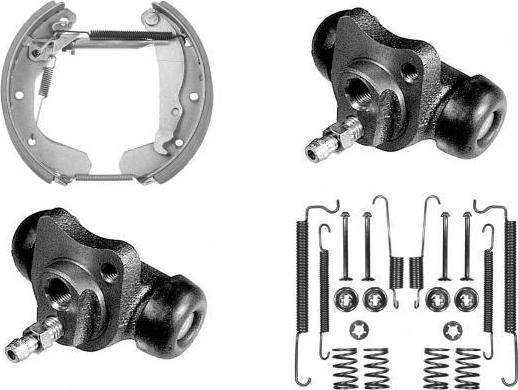 MGA PM628513 - Bremsbackensatz alexcarstop-ersatzteile.com