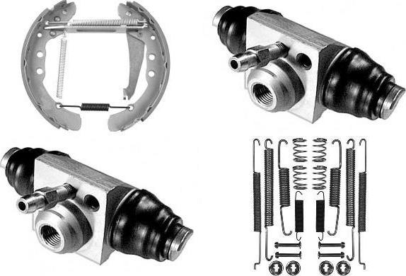 MGA PM677573 - Bremsbackensatz alexcarstop-ersatzteile.com