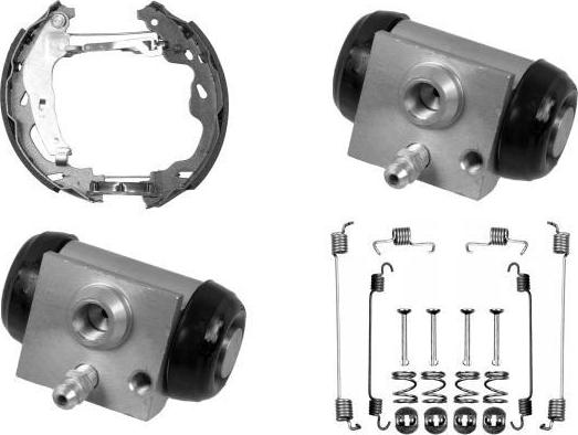 MGA PM831828 - Bremsbackensatz alexcarstop-ersatzteile.com