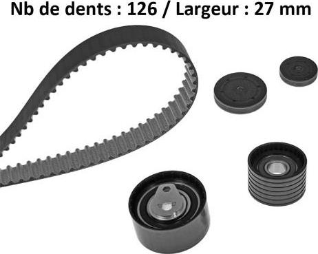 MGA X546H2 - Zahnriemensatz alexcarstop-ersatzteile.com