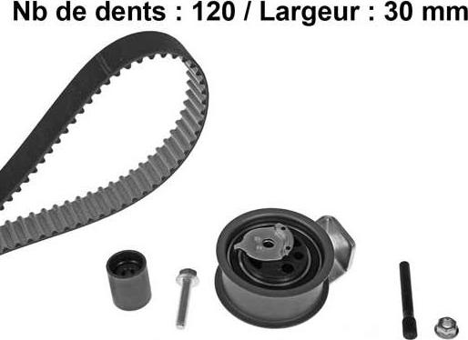 MGA X543H1 - Zahnriemensatz alexcarstop-ersatzteile.com