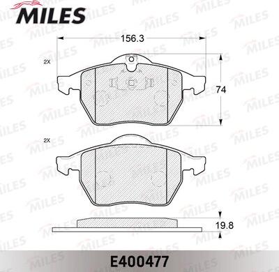 Starline BD S122P - Bremsbelagsatz, Scheibenbremse alexcarstop-ersatzteile.com