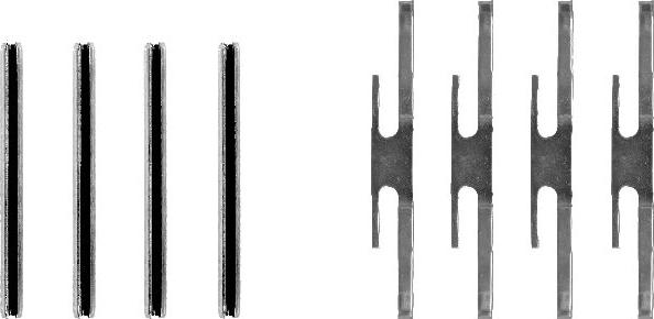 Mintex MBA975 - Zubehörsatz, Scheibenbremsbelag alexcarstop-ersatzteile.com