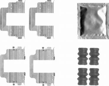 Mintex MBA1822 - Zubehörsatz, Scheibenbremsbelag alexcarstop-ersatzteile.com