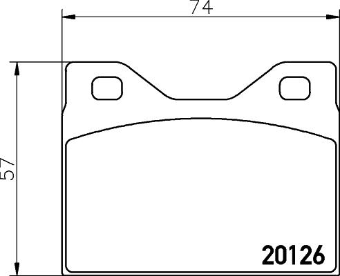 Mintex MDB1030 - Bremsbelagsatz, Scheibenbremse alexcarstop-ersatzteile.com