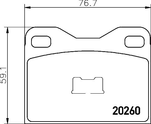 Mintex MDB1102 - Bremsbelagsatz, Scheibenbremse alexcarstop-ersatzteile.com