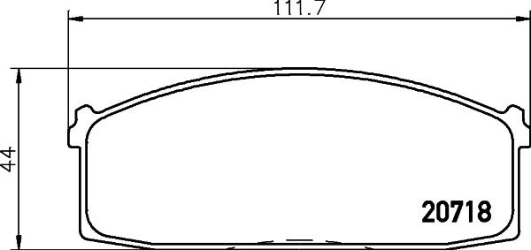 Mintex MDB1183 - Bremsbelagsatz, Scheibenbremse alexcarstop-ersatzteile.com